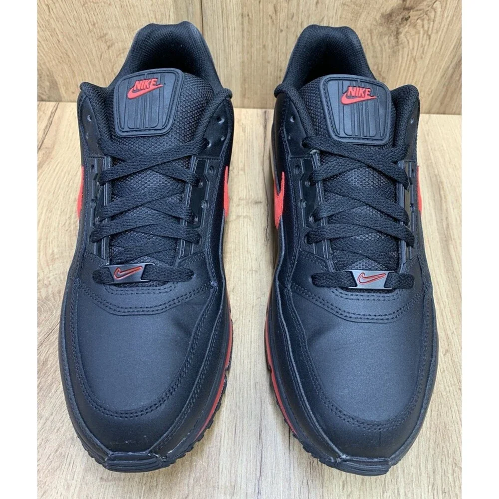 Nike Air Max LTD 3 Black University Red Men's Size 12 Sneakers 687977-065 Clean